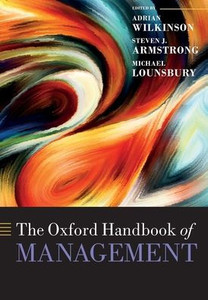 The Oxford Handbook Of Management (Oxford Handbooks) The Oxford Handbook Of Management (Oxford Handbooks)
