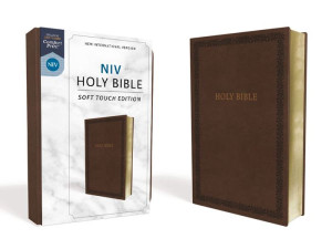Niv, Holy Bible, Soft Touch Edition, Leathersoft, Brown, Comfort Print Niv, Holy Bible, Soft Touch Edition, Leathersoft, Brown, Comfort Print