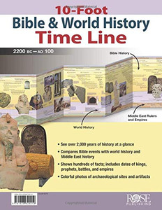 Giant 10-Foot Bible & World History Time Line