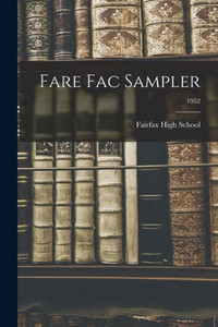 Fare Fac Sampler; 1952 Fare Fac Sampler; 1952