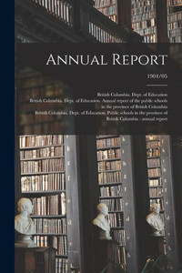 Annual Report; 1904/05 Annual Report; 1904/05