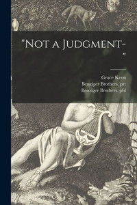 Not a Judgment- Not a Judgment-