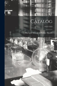 Catalog; 1923/1924 Catalog; 1923/1924