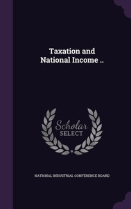 Taxation and National Income .. Taxation and National Income ..