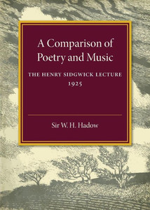 A Comparison of Poetry and Music A Comparison of Poetry and Music