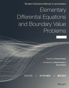 Elementary Differential Equations and Boundary Value Problems Elementary Differential Equations and Boundary Value Problems