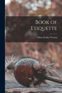Book of Etiquette Book of Etiquette