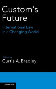 Custom's Future: International Law in a Changing World Custom's Future: International Law in a Changing World