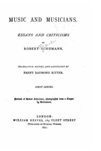 Music And Musicians, Essays And Criticisms