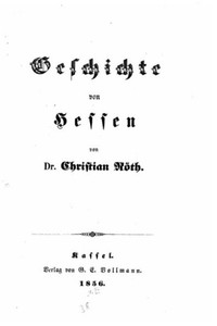 Geschichte Von Hessen (German Edition) Geschichte Von Hessen (German Edition)