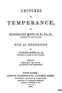 Lectures On Temperance Lectures On Temperance