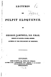 Lectures On Pulpit Eloquence Lectures On Pulpit Eloquence