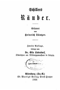 Schillers Räuber (German Edition) Schillers Räuber (German Edition)