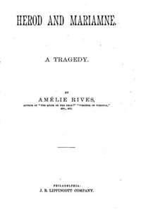Herod And Mariamne, A Tragedy Herod And Mariamne, A Tragedy