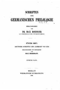 Schriften Zur Germanischen Philologie (German Edition)
