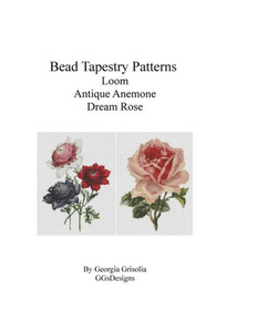 Bead Tapestry Patterns Loom Antique Anemone Dream Rose