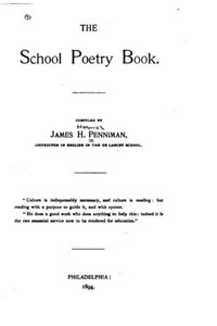 The School Poetry Book The School Poetry Book