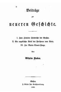 Beiträge Zur Neueren Geschichte (German Edition) Beiträge Zur Neueren Geschichte (German Edition)