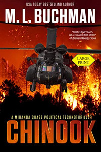 Chinook (Large Print): a political technothriller (Miranda Chase) Chinook (Large Print): a political technothriller (Miranda Chase)