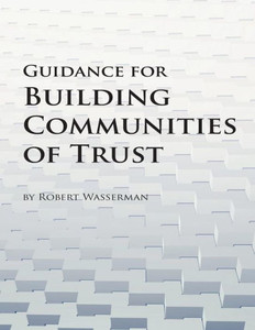 Guidance For Building Communities Of Trust