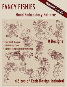 Fancy Fishies Hand Embroidery Patterns Fancy Fishies Hand Embroidery Patterns