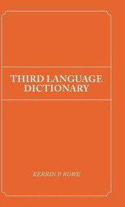 Third Language Dictionary Third Language Dictionary