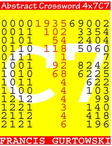 Abstract Crossword 4X7C7 Abstract Crossword 4X7C7