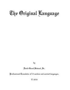 The Original Language The Original Language
