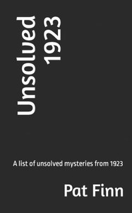 Unsolved 1923 (Unsolved Murders)