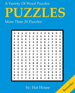 Puzzles: A Variety Of Word Puzzles (Best Puzzle Books)