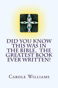 Did You Know This Was In The Bible, The Greatest Book Ever Written!