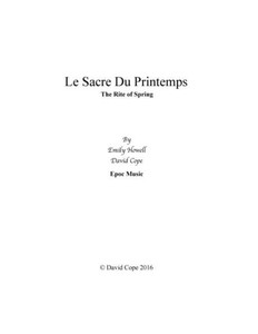 Le Sacre Du Printemps Le Sacre Du Printemps