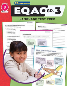 Eqao Grade 3 Language Test Prep Guide (Eqao Test Prep)