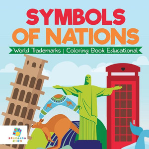 Symbols Of Nations World Trademarks Coloring Book Educational