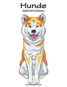Hundemalbuch Für Erwachsene 1 (German Edition)