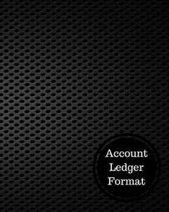 Account Ledger Format: Two Columnar Format Account Ledger Format: Two Columnar Format