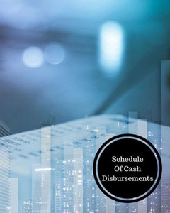 Schedule Of Cash Disbursements: Cash Disbursement Book