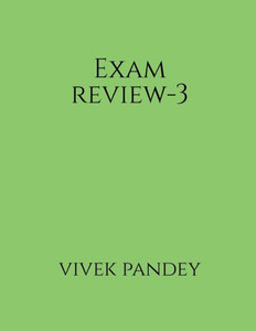 Exam Review-3(Color) Exam Review-3(Color)