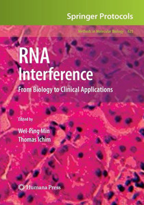 Rna Interference: From Biology To Clinical Applications (Methods In Molecular Biology, 623) Rna Interference: From Biology To Clinical Applications (Methods In Molecular Biology, 623)