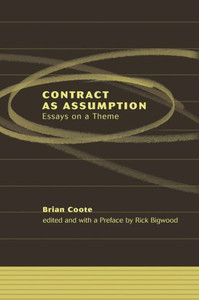 Contract As Assumption Ii: Formation, Performance And Enforcement