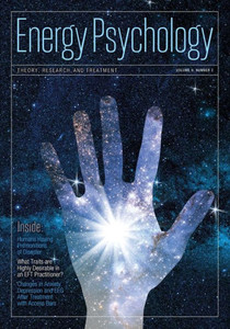 Energy Psychology Journal, 9: 2: Theory, Research, And Treatment (2) Energy Psychology Journal, 9: 2: Theory, Research, And Treatment (2)