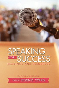 Speaking For Success: Readings And Resources Speaking For Success: Readings And Resources