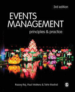 Events Management: Principles And Practice Events Management: Principles And Practice