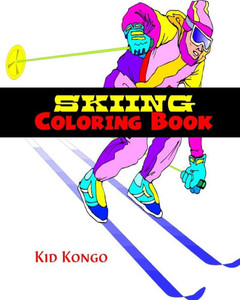 Skiing Coloring Book Skiing Coloring Book