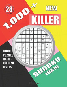 1,000 + New sudoku killer 10x10: Logic puzzles hard - extreme levels (Killer sudoku)