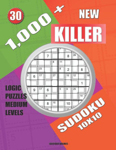 1,000 + New sudoku killer 10x10: Logic puzzles medium levels (Killer sudoku)