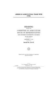 American agricultural trade with Cuba American agricultural trade with Cuba