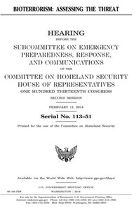 Bioterrorism : assessing the threat Bioterrorism : assessing the threat