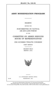 Army Modernization Programs Army Modernization Programs