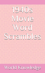 1940s Movie Word Scrambles